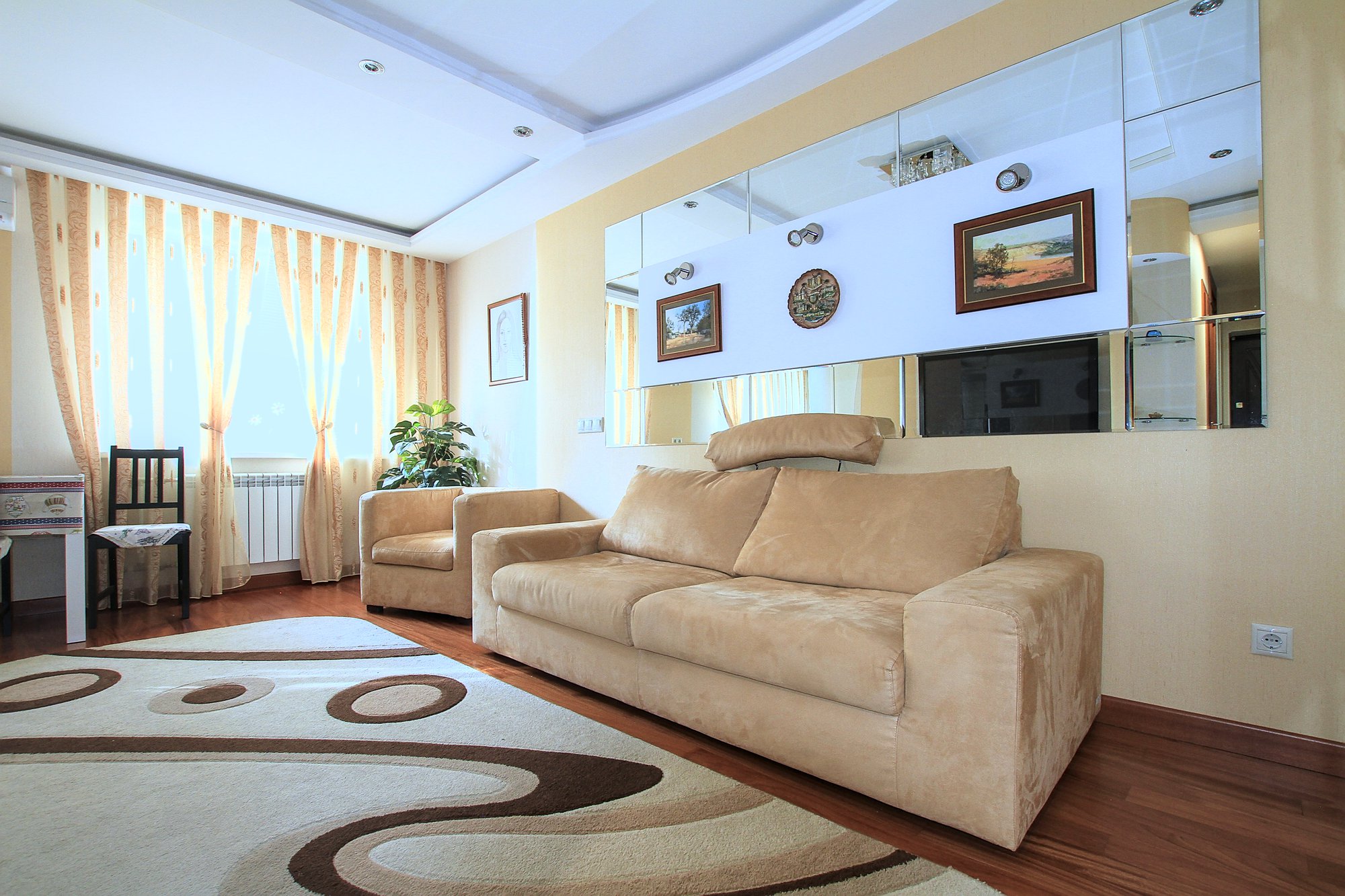Appartamento in affitto a lungo termine. Chisinau, Botanica: 3 stanze, 2 camere da letto, 70 m²